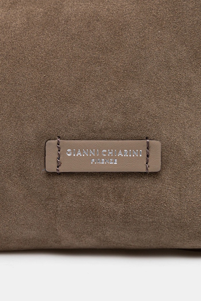 Gianni Chiarini geantă de mână din piele întoarsă DUA BS.9779.CM verde