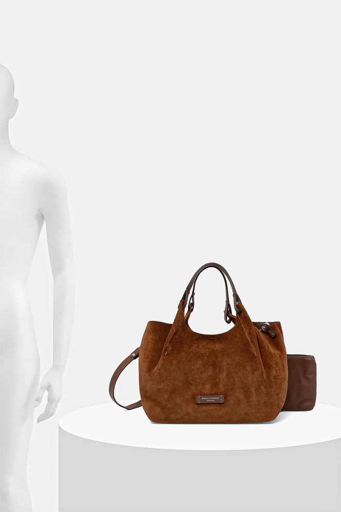 Gianni Chiarini geantă de mână din piele întoarsă DUA BS.9779.CM