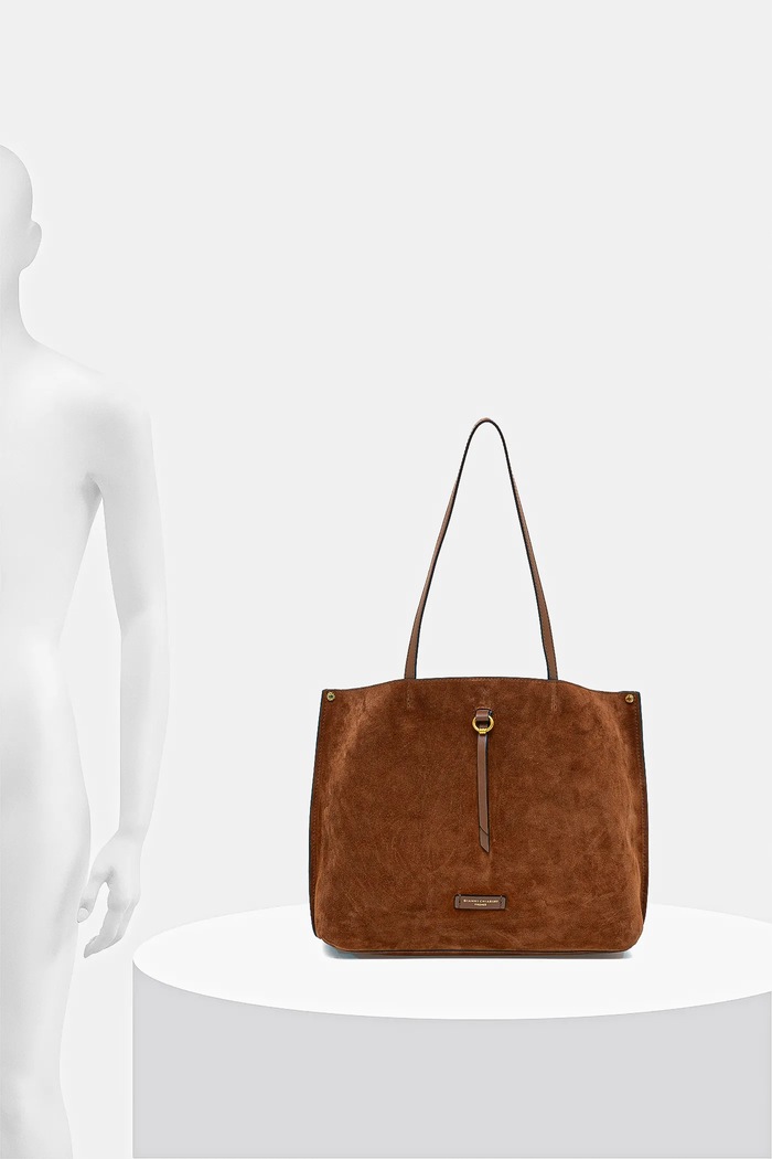 Gianni Chiarini Geantă de mână din piele întoarsă EGLE BS.11485.CM