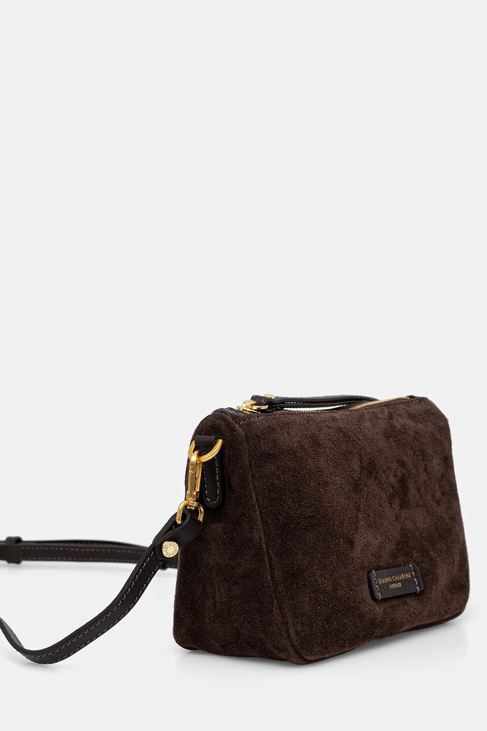 Замшевая сумочка Gianni Chiarini NORA POUCH BS.10224.CM коричневый AW25