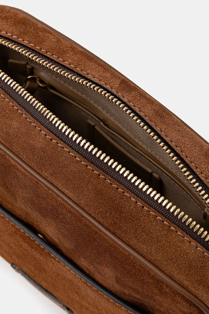 Gianni Chiarini geantă de mână din piele întoarsă NINA BS.12060.CM maro