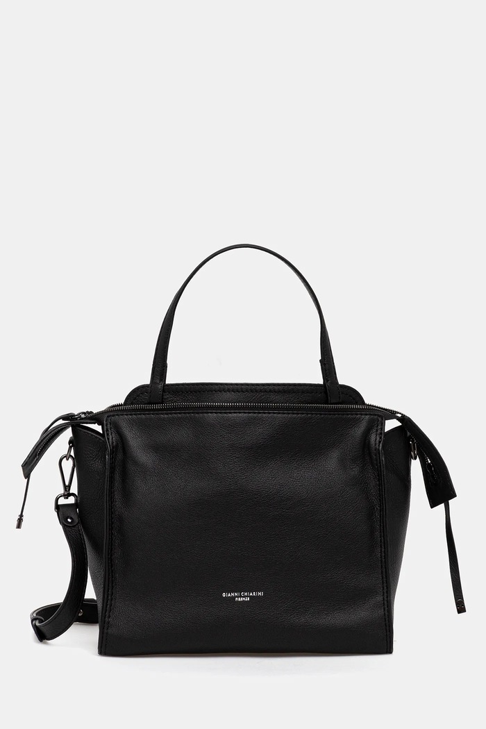 Gianni Chiarini bőr táska JANIS nappa bőr fekete BS.11245.MUS