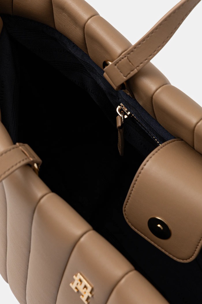 Kabelka Tommy Hilfiger AW0AW17670 béžová
