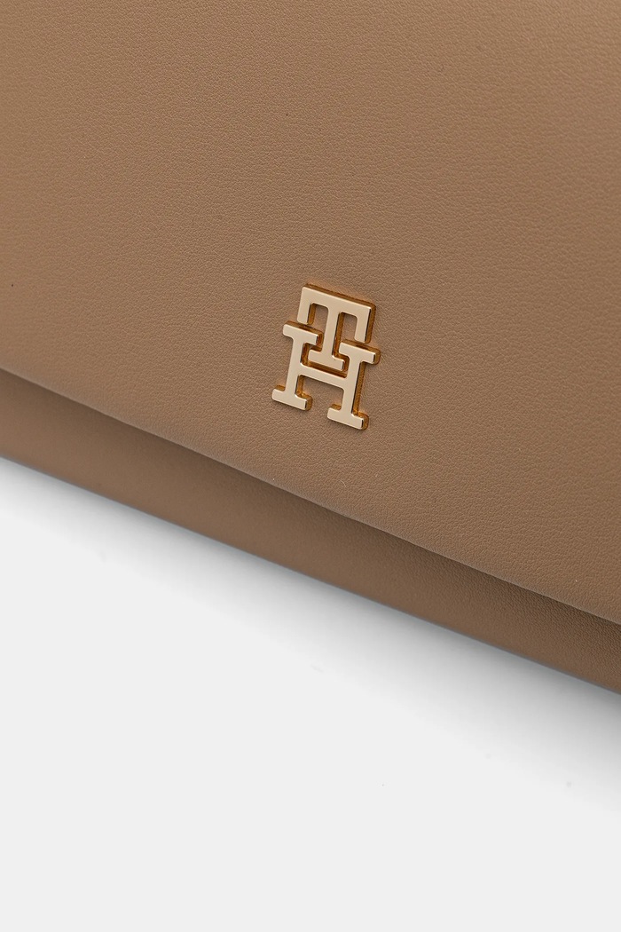 Kabelka Tommy Hilfiger béžová AW0AW17698