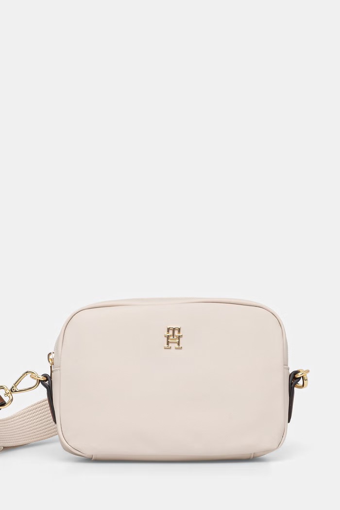 Tommy Hilfiger listová kabelka dámska béžová AW0AW17704