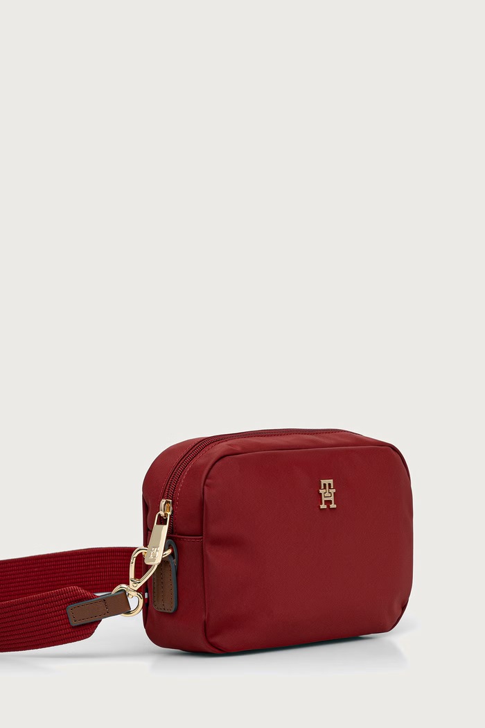 Tommy Hilfiger listonoszka damska AW0AW17704 bordowy SS26