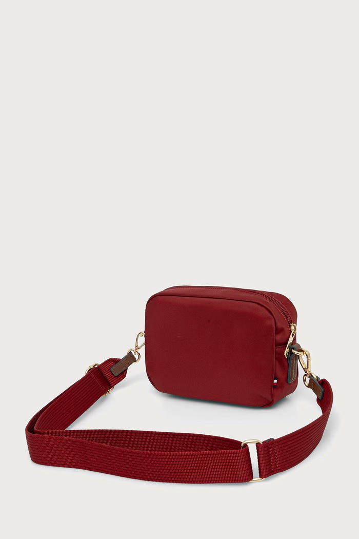 Akcesoria Tommy Hilfiger listonoszka damska AW0AW17704 bordowy
