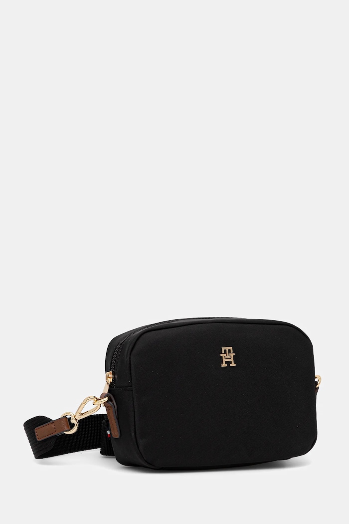 Tommy Hilfiger Ταχυδρόμου Γυναικεία AW0AW17704 μαύρο SS26