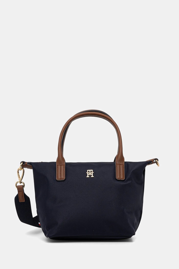 Tommy Hilfiger crossbody torbica ženska Tekstil mornarsko modra AW0AW17709