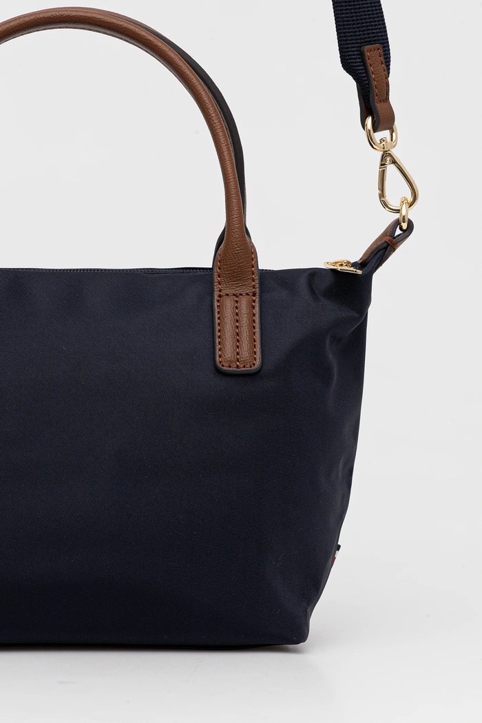 Dodatki Tommy Hilfiger crossbody torbica ženska AW0AW17709 mornarsko modra