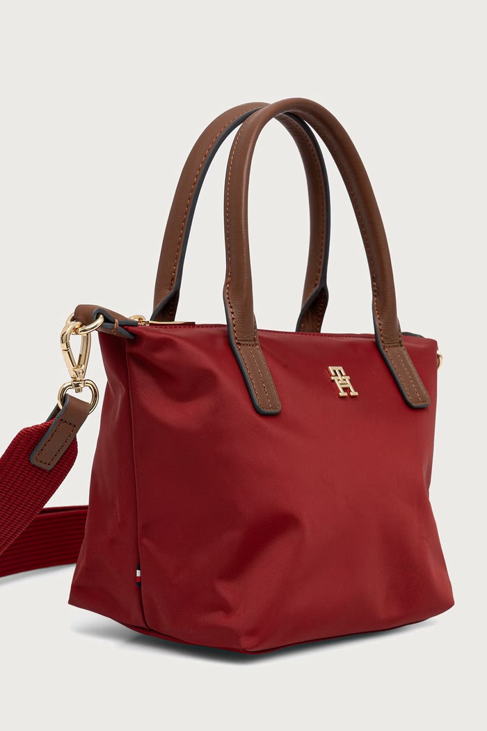 Tommy Hilfiger torebka crossbody damska AW0AW17709 bordowy SS26
