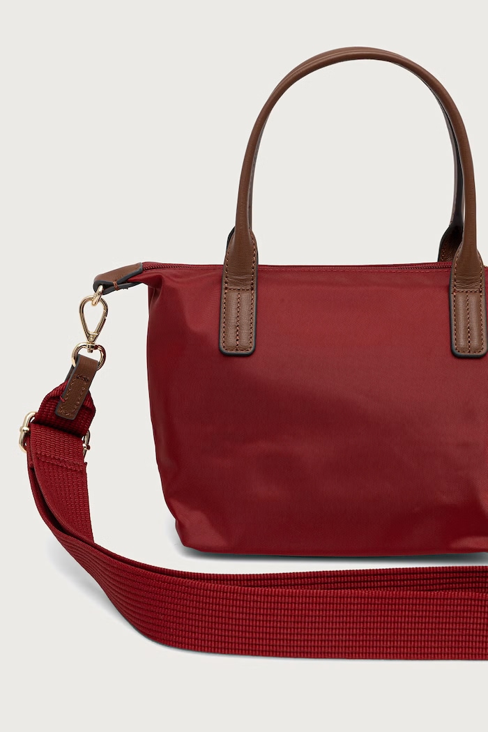 Akcesoria Tommy Hilfiger torebka crossbody damska AW0AW17709 bordowy