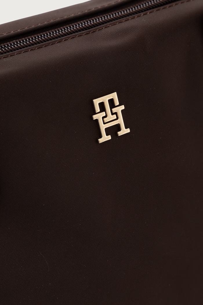 Torebka crossbody damska Tommy Hilfiger AW0AW17709 brązowy