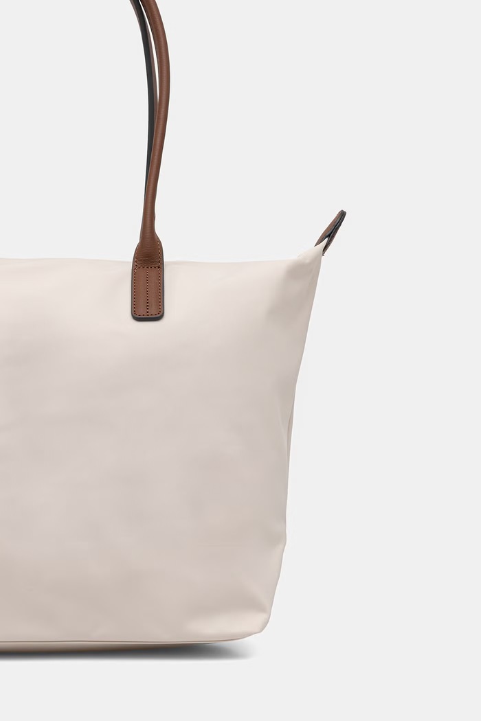 Αξεσουάρ Tommy Hilfiger shopper γυναικεία AW0AW17711 μπεζ