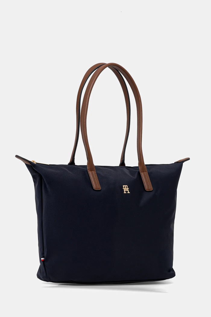 Tommy Hilfiger torebka shopper damska AW0AW17711 granatowy SS26