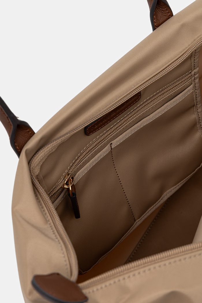 Tommy Hilfiger torebka shopper damska AW0AW17711 beżowy
