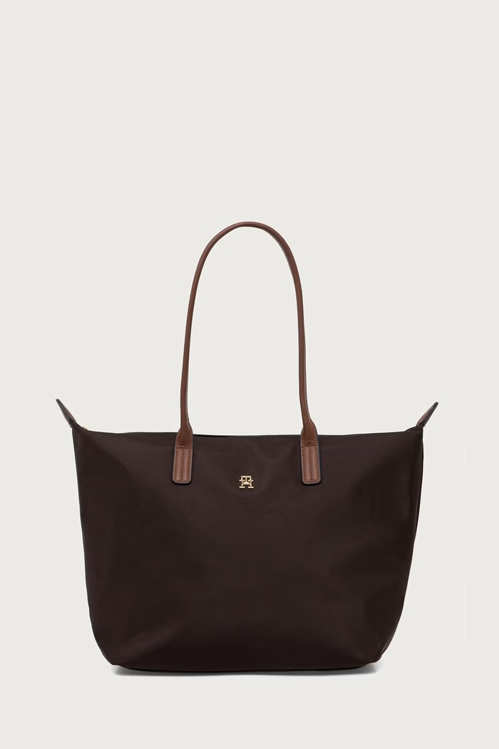 Tommy Hilfiger Torebka shopper damska brązowy AW0AW17711