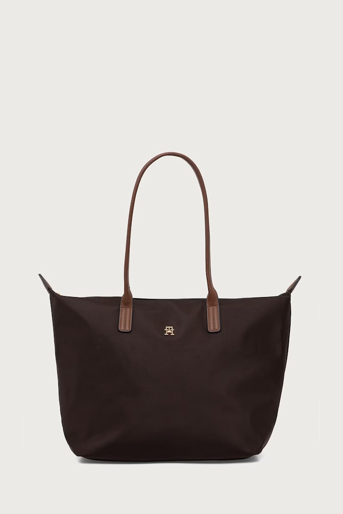Tommy Hilfiger Torebka shopper damska brązowy AW0AW17711