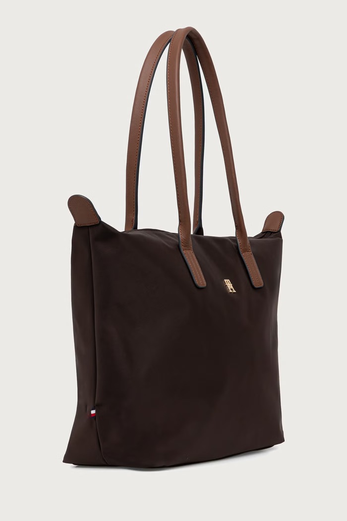 Tommy Hilfiger Torebka shopper damska AW0AW17711 brązowy SS26