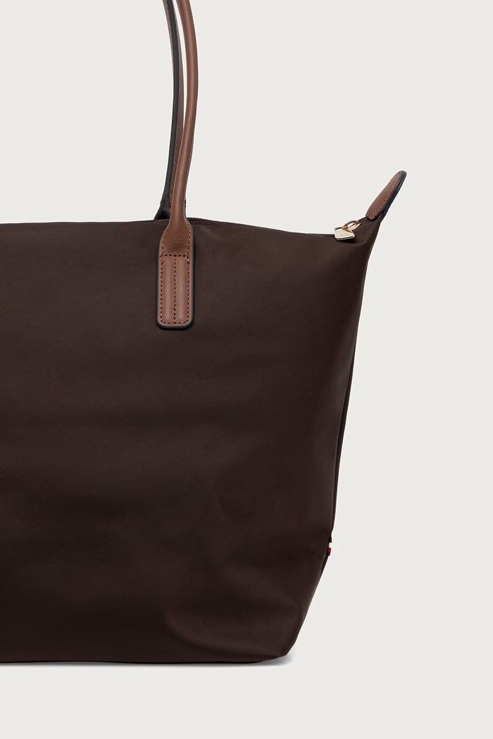 Akcesoria Tommy Hilfiger Torebka shopper damska AW0AW17711 brązowy