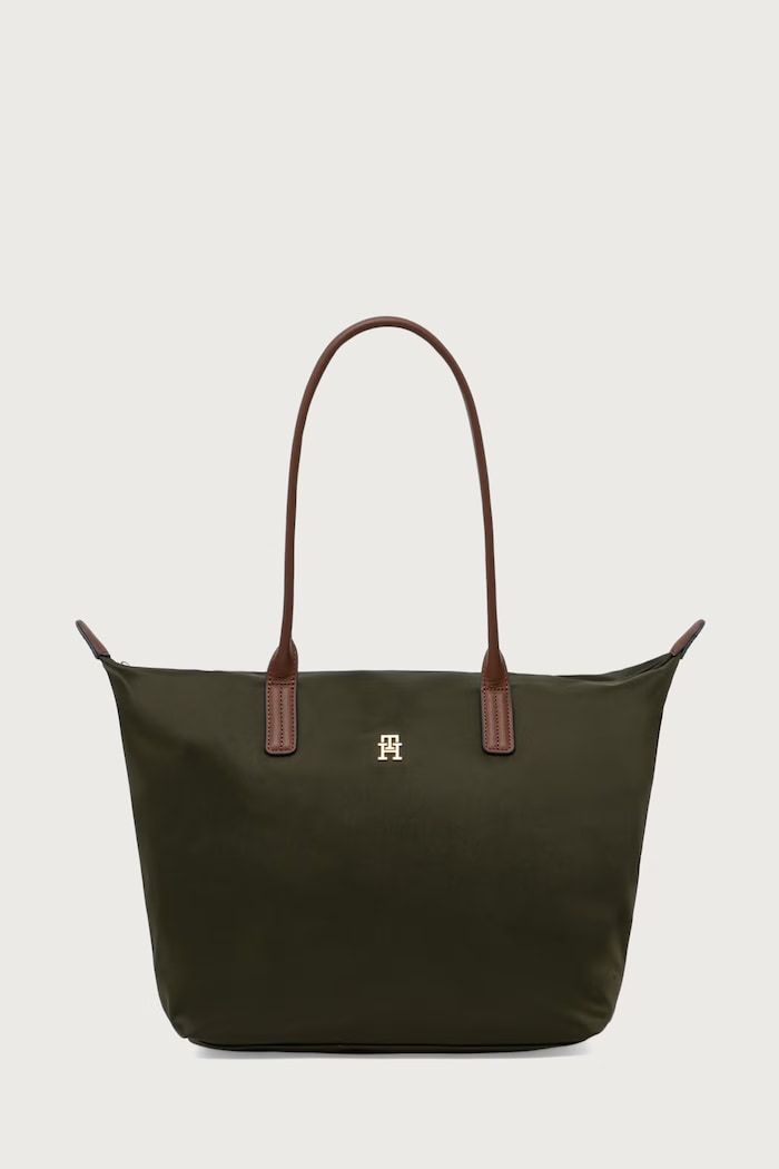 Tommy Hilfiger kabelka typu shopper dámska zelená AW0AW17711