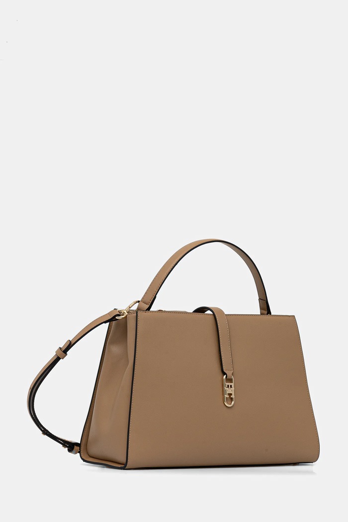 Tommy Hilfiger geantă shopper pentru femei AW0AW17724 bej SS26