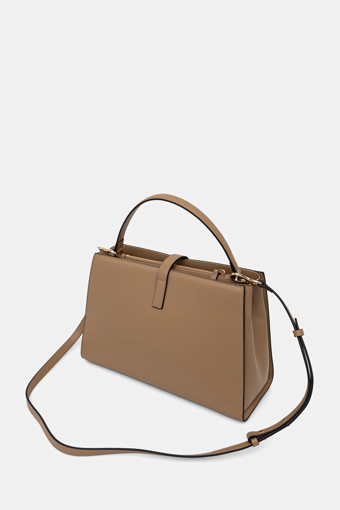 Accesorii Tommy Hilfiger geantă shopper pentru femei AW0AW17724 bej