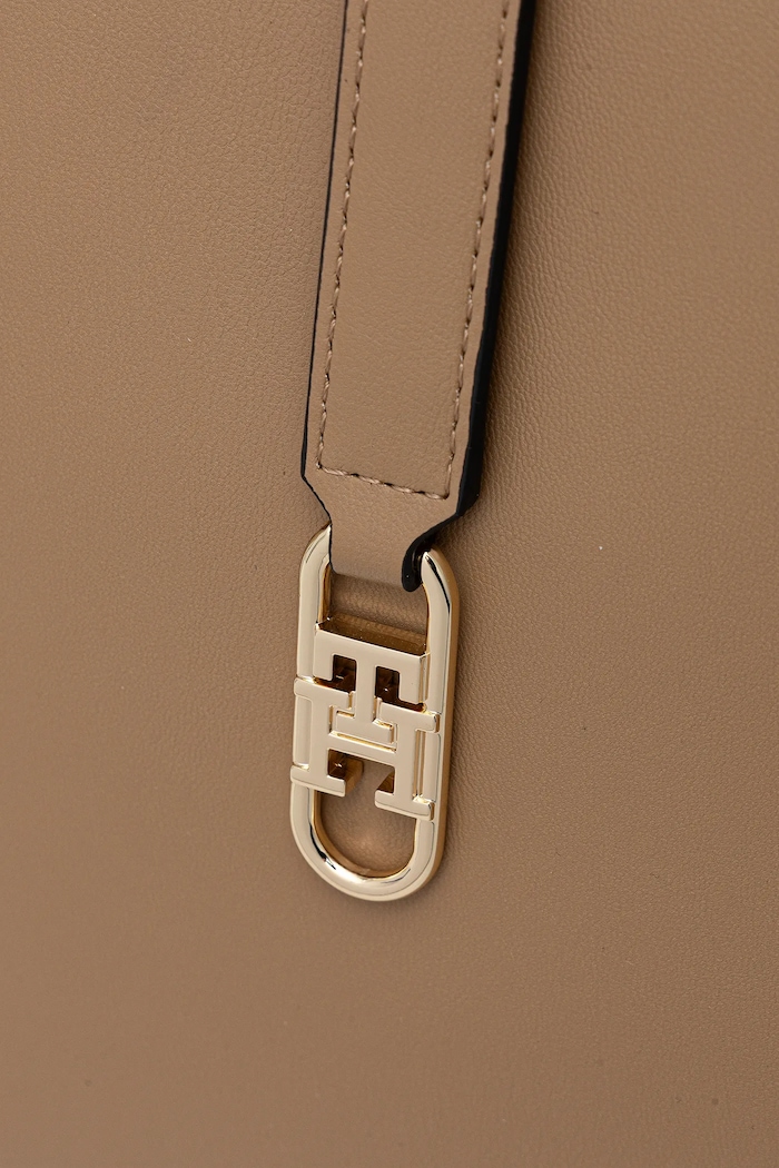 Tommy Hilfiger geantă shopper pentru femei AW0AW17724 bej