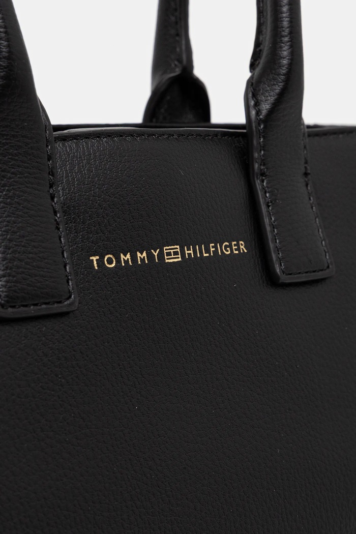 Kabelka Tommy Hilfiger čierna AW0AW17861