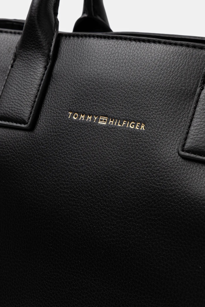 Kabelka Tommy Hilfiger čierna AW0AW17971