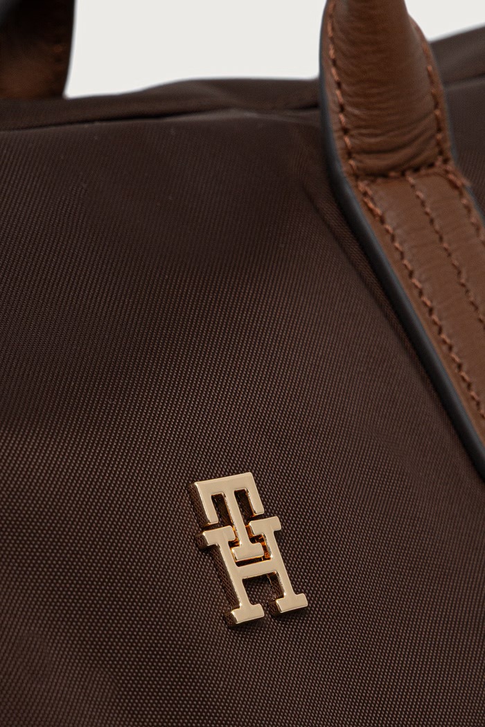 Shopper torba za žene Tommy Hilfiger AW0AW17996 smeđa