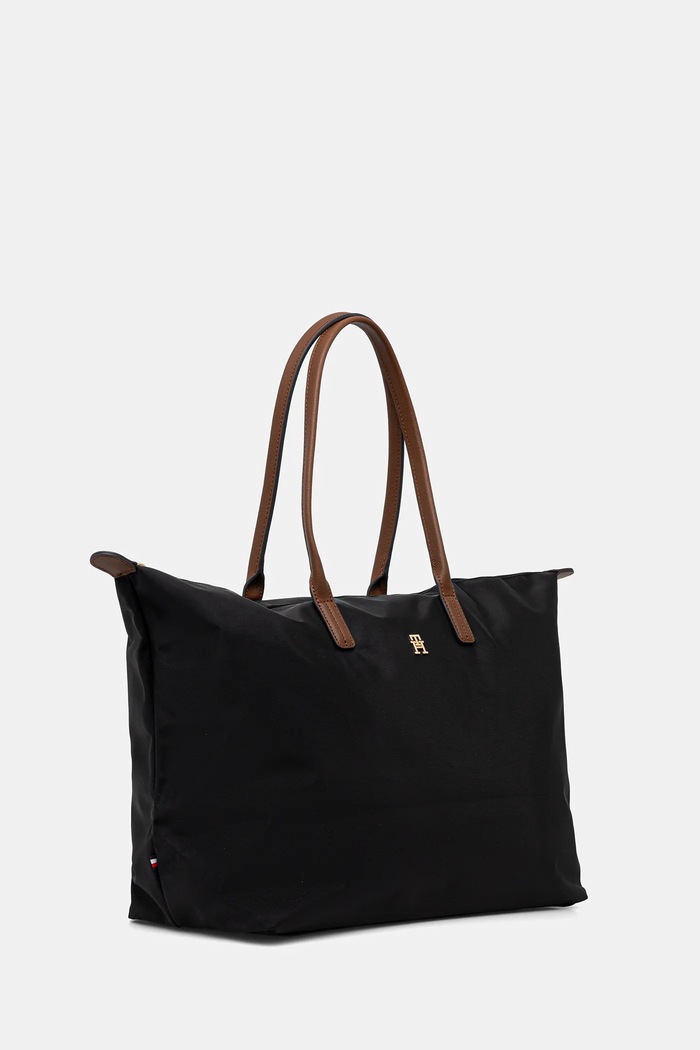 Tommy Hilfiger Kabelka typu shopper dámska AW0AW17996 čierna AW25