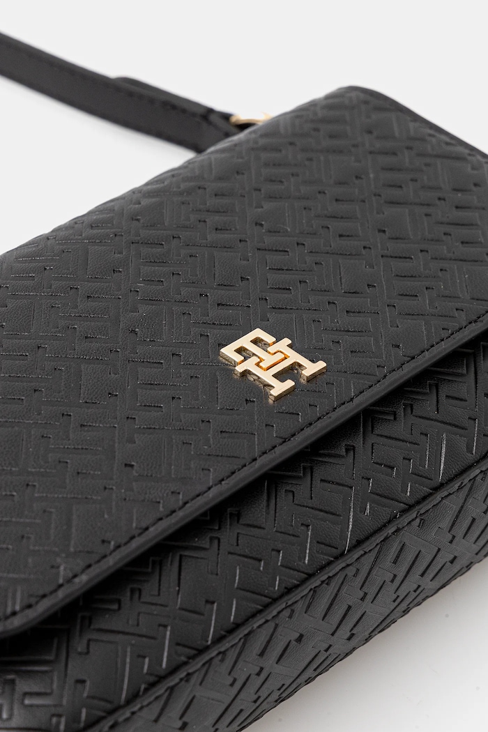 Kabelka Tommy Hilfiger čierna AW0AW18002