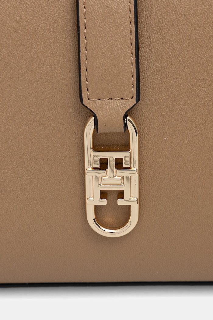 Kabelka Tommy Hilfiger béžová AW0AW18005