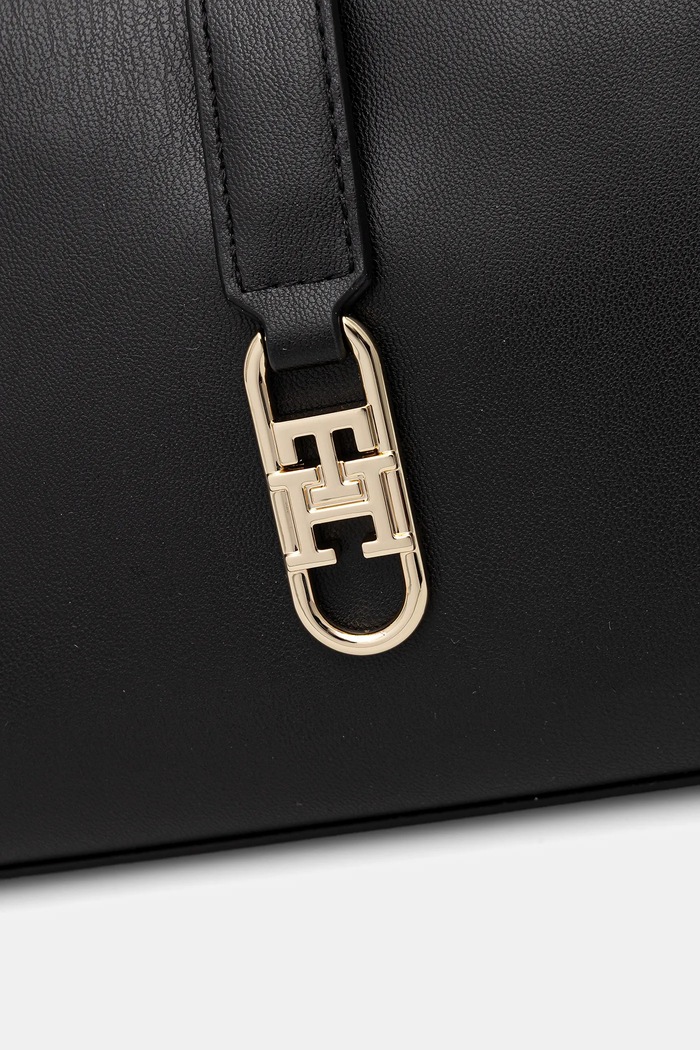 Kabelka Tommy Hilfiger čierna AW0AW18005