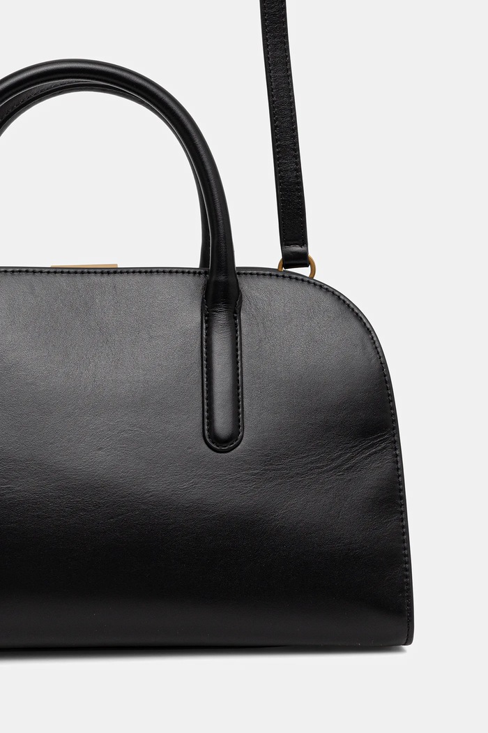 Accesorii Tommy Hilfiger poșetă de piele AW0AW18205 negru
