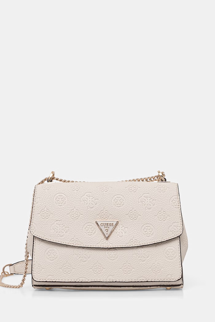 Guess poșetă CRESIDIA imprimeu bej HWPD98.88210