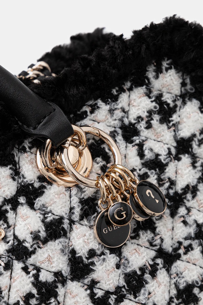 Guess poșetă CRISTI negru HWQT81.39090