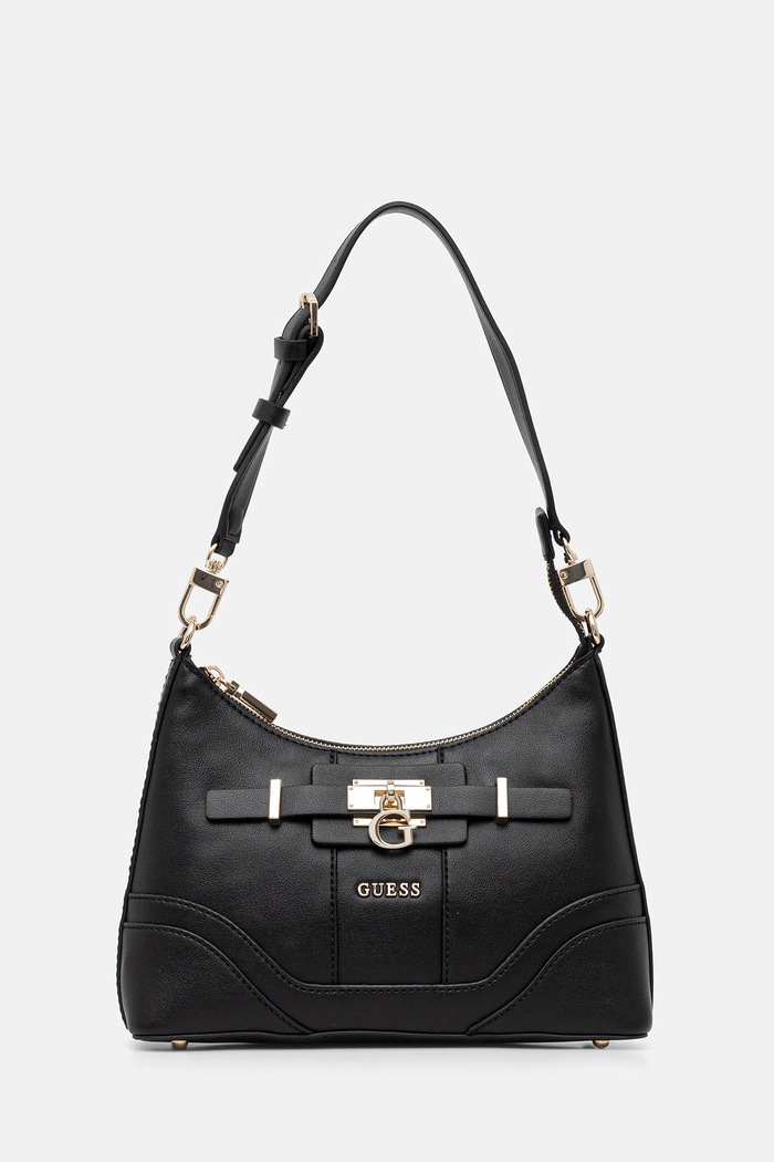 Kabelka Guess GREYSON nevejde se A4 černá HWBG92.06180