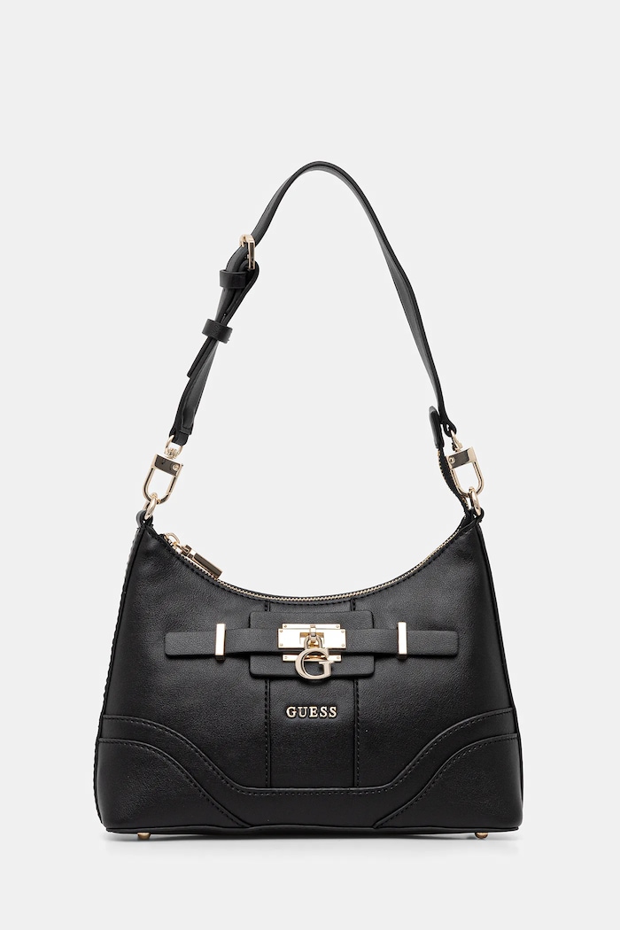 Kabelka Guess GREYSON nevejde se A4 černá HWBG92.06180