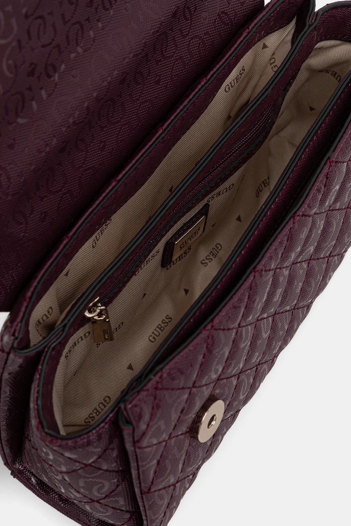 Kabelka Guess IDRA HWGG81.57200 burgundské
