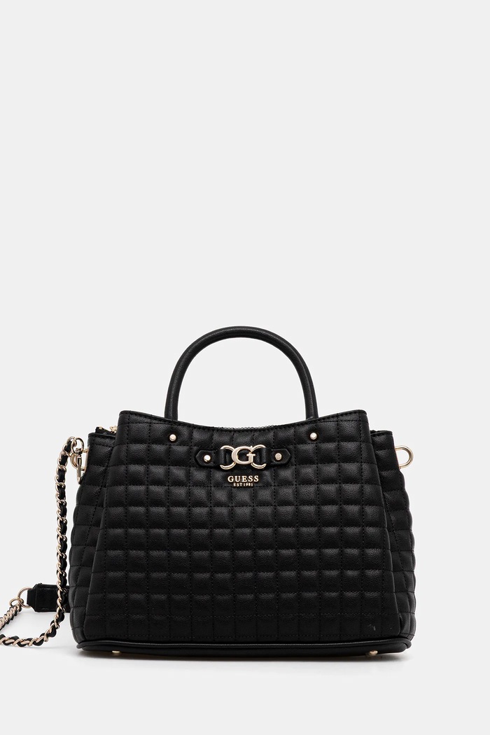 Torba Guess NADIRA bez uzorka crna HWQG84.24060
