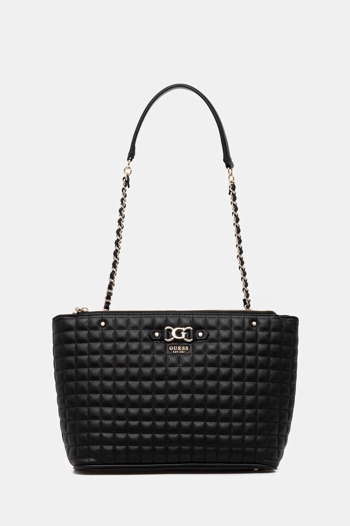 Guess geantă NADIRA uni negru HWQG84.24220