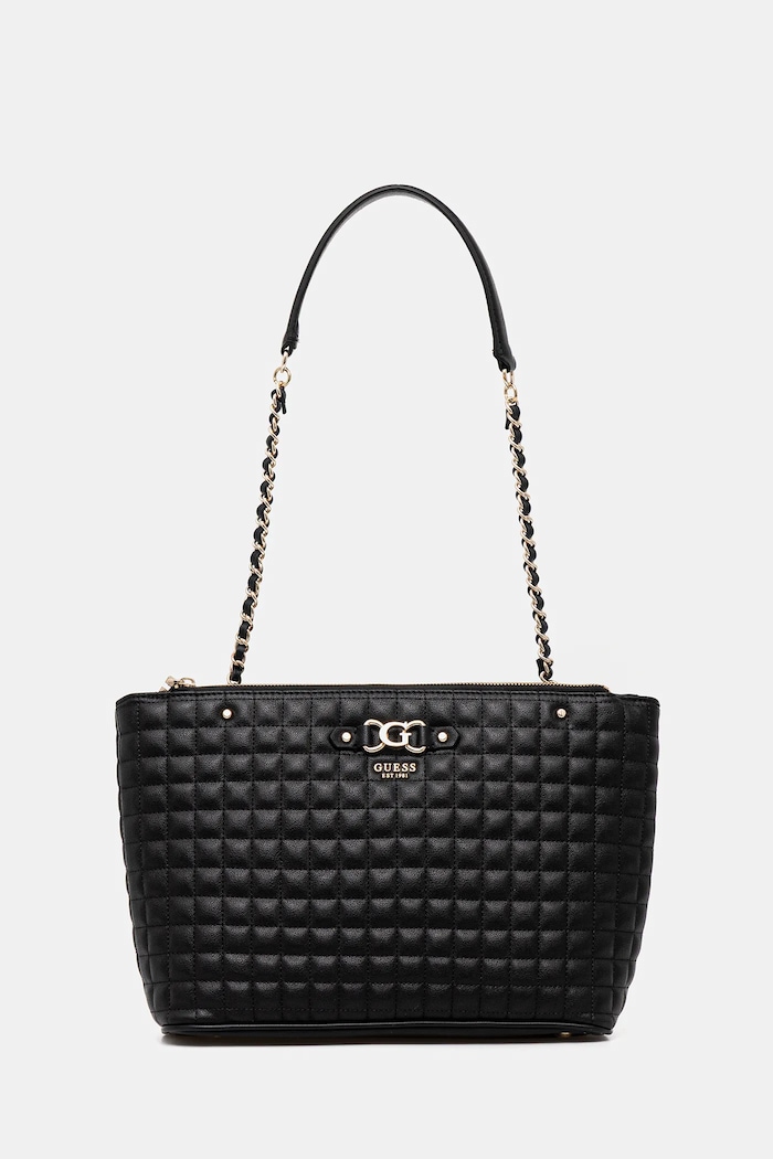Guess geantă NADIRA uni negru HWQG84.24220