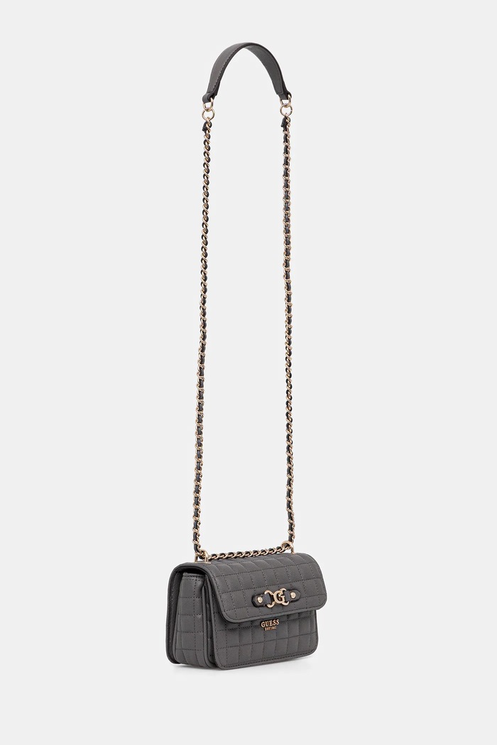 Guess poșetă NADIRA HWQG84.24780 gri AW25