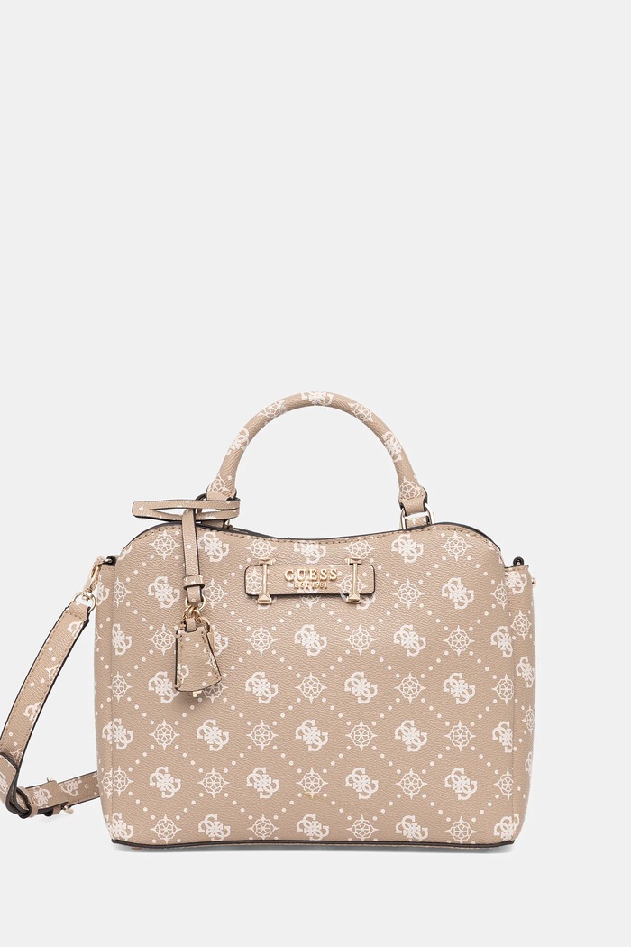 Kabelka Guess SILIA nevejde se A4 béžová HWGP98.90060