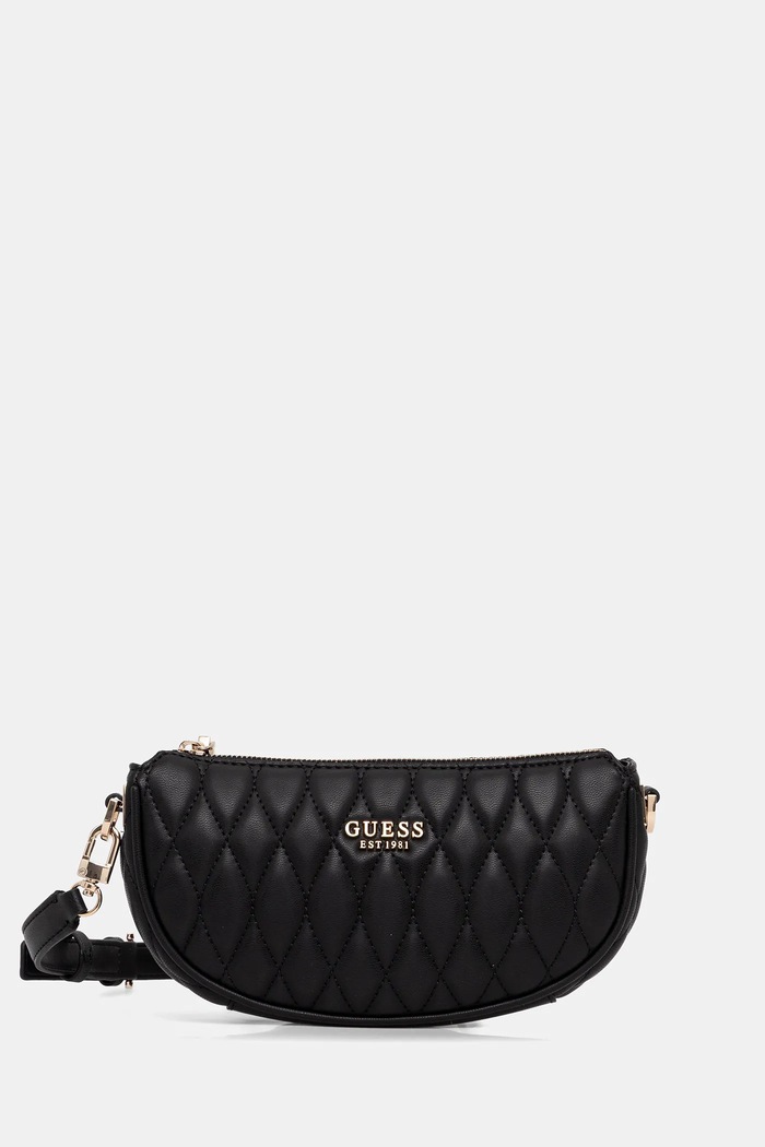 Kabelka Guess VALLA nevejde se A4 černá HWQG81.22720