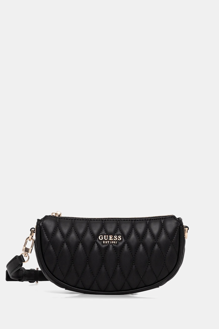 Kabelka Guess VALLA nevejde se A4 černá HWQG81.22720