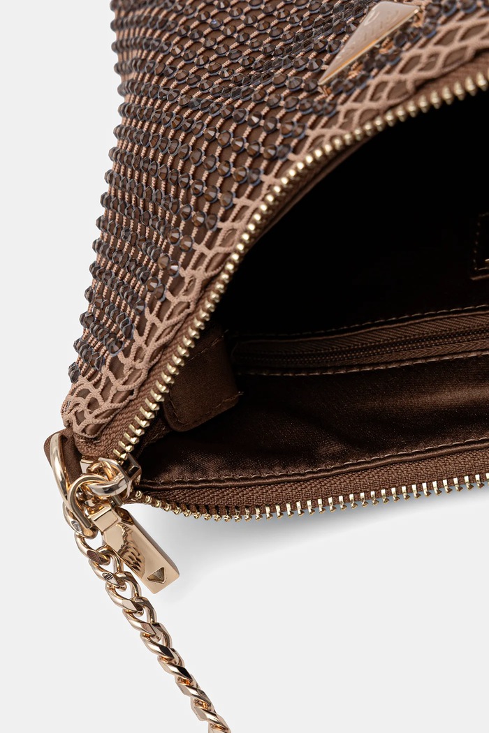 Τσάντα Guess ZALINA καφέ HWCE93.50170