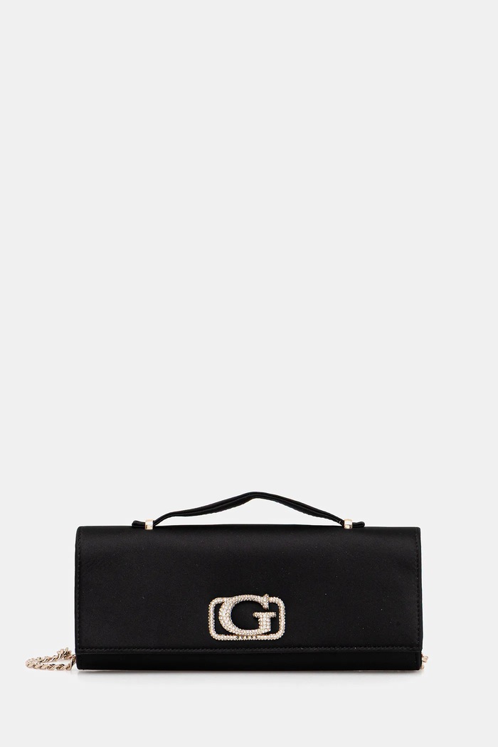 Guess torebka ZALINA nie mieści A4 czarny HWSE93.50720
